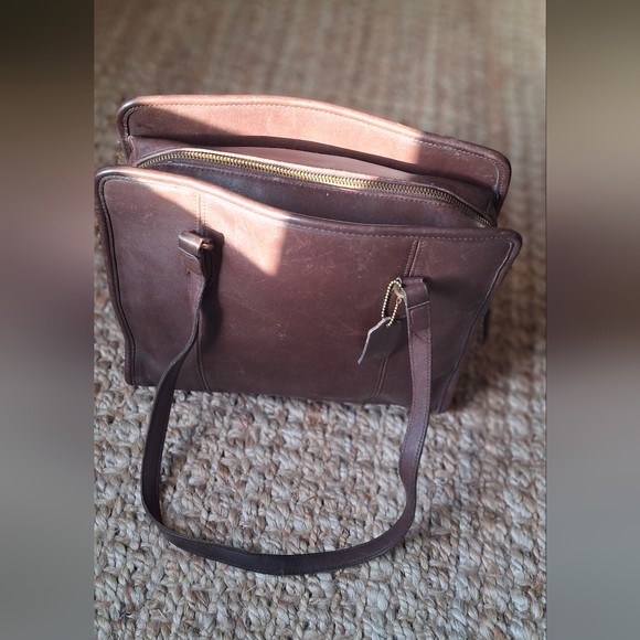 Coach 1941 Vintage leather compartment tote - Picture 2 of 13